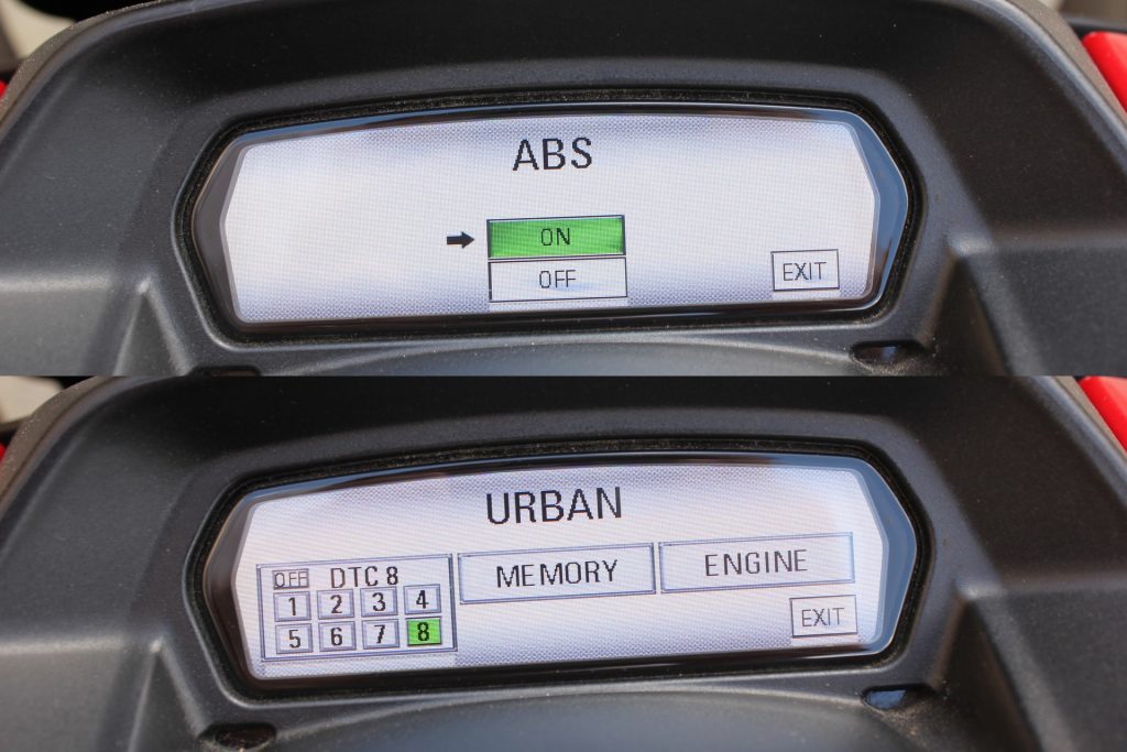 Assistance ABS sur moto