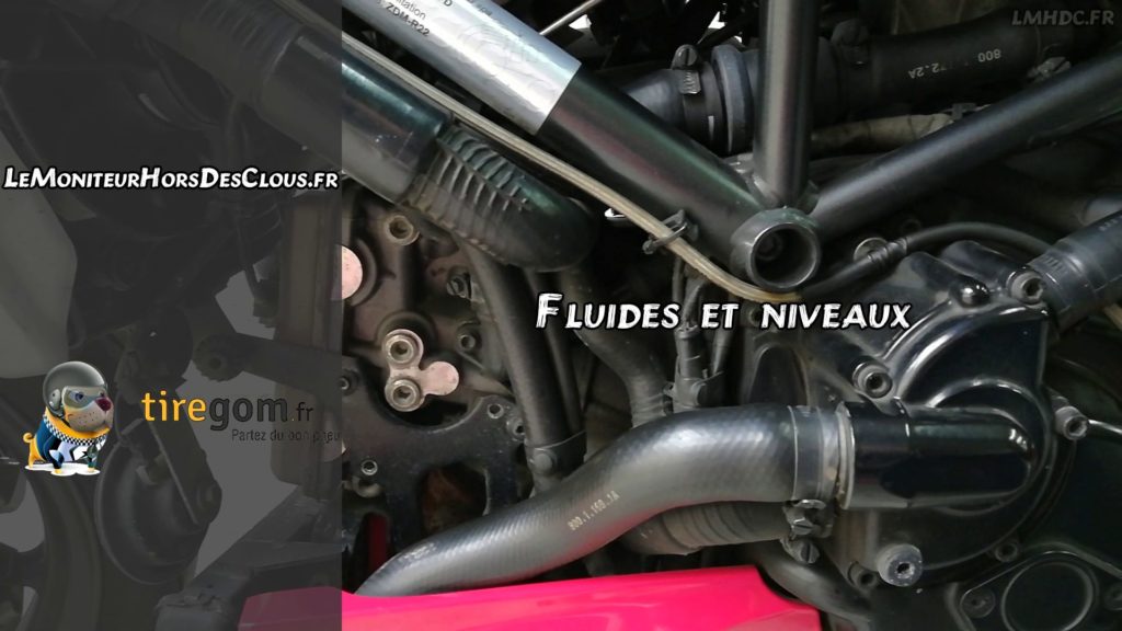 Contrôles des différents niveaux moto