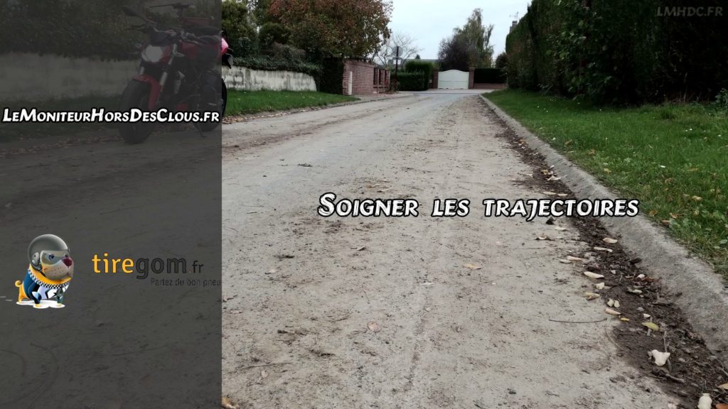 Gérer les trajectoires de la moto