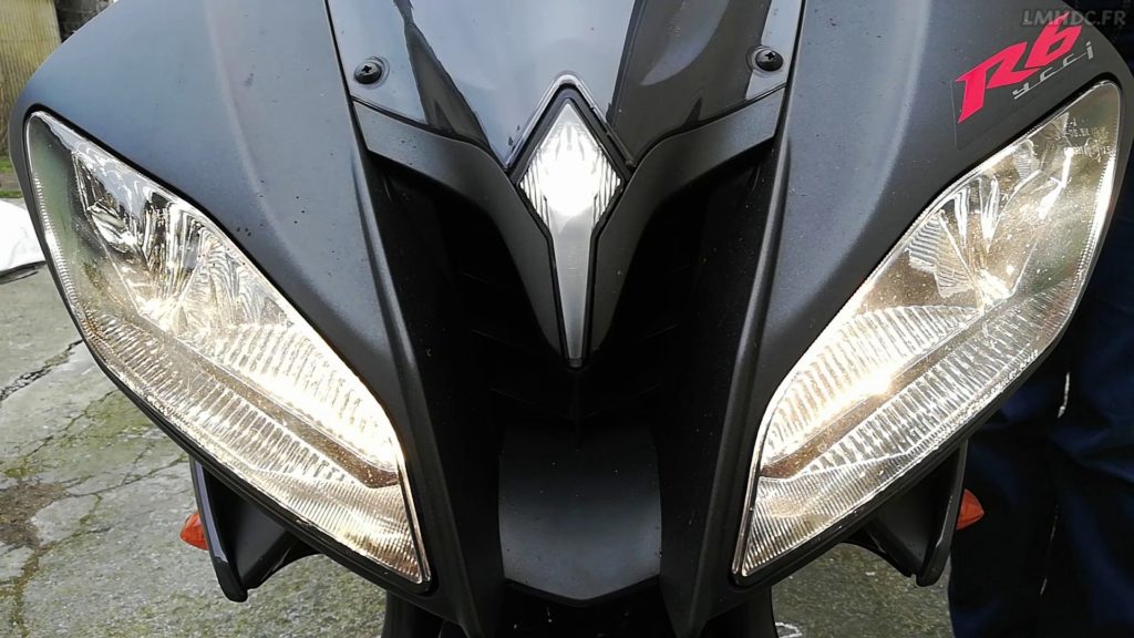 Éclairage moto